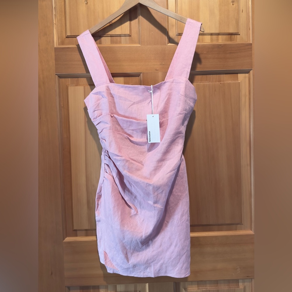 NWT Reformation Kerrigan Linen Dress Size 6